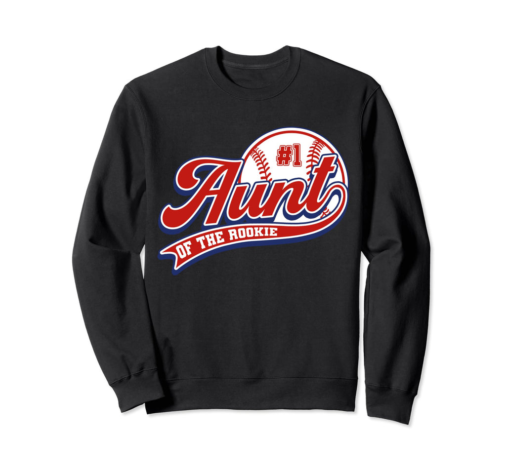Aunt Rookie Year 1St Birthday Sweatshirt - Aesthetic Graphic Unisex - T-Shirt, Sweatshirt, Hoodie