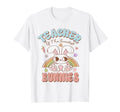 Teacher Sweetest Bunnies Easter Rainbow T-Shirt - Unique Graphic Unisex - T-Shirt, Sweatshirt, Hoodie