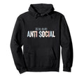 Anti Social Drippy Goth Vaporwave Hoodie - Streetwear Style Men Women - T-Shirt, Sweatshirt, Hoodie