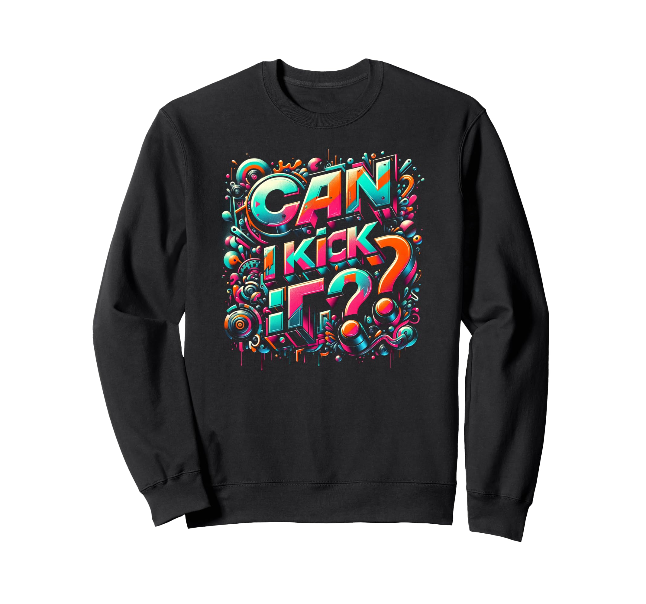 Can I Kick It 80S 90S Hip Hop B Old Sweatshirt - Unique Graphic for Adults - T-Shirt, Sweatshirt, Hoodie