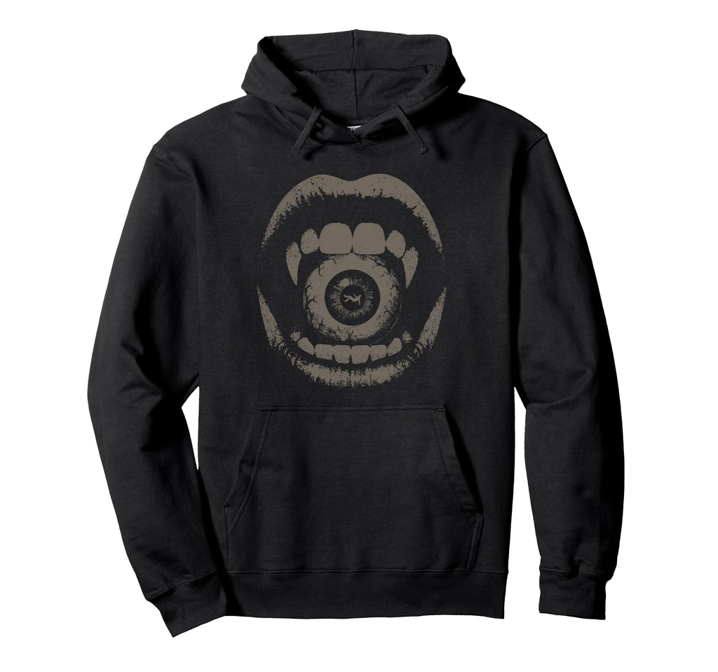Vampire Fangs Eyeball Grunge Goth Hoodie - Aesthetic Graphic Unisex - T-Shirt, Sweatshirt, Hoodie