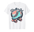Roller 80S 90S Skates Skating T-Shirt - Custom Art Print Unisex - T-Shirt, Sweatshirt, Hoodie
