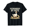 Funny Mom Goose Outnumbered Baseball T-Shirt - Minimalist Print Men Women - T-Shirt, Sweatshirt, Hoodie