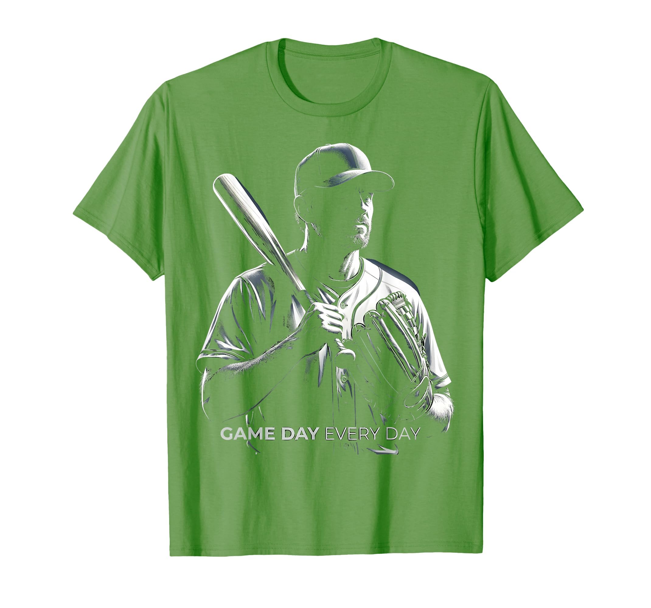 Game Day Every Day Baseball Dad T-Shirt - Unique Graphic for Adults - T-Shirt, Sweatshirt, Hoodie
