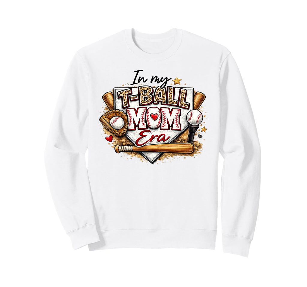 My Ball Mom Era Baseball Mama Mom Sweatshirt - Unique Graphic for Adults - T-Shirt, Sweatshirt, Hoodie