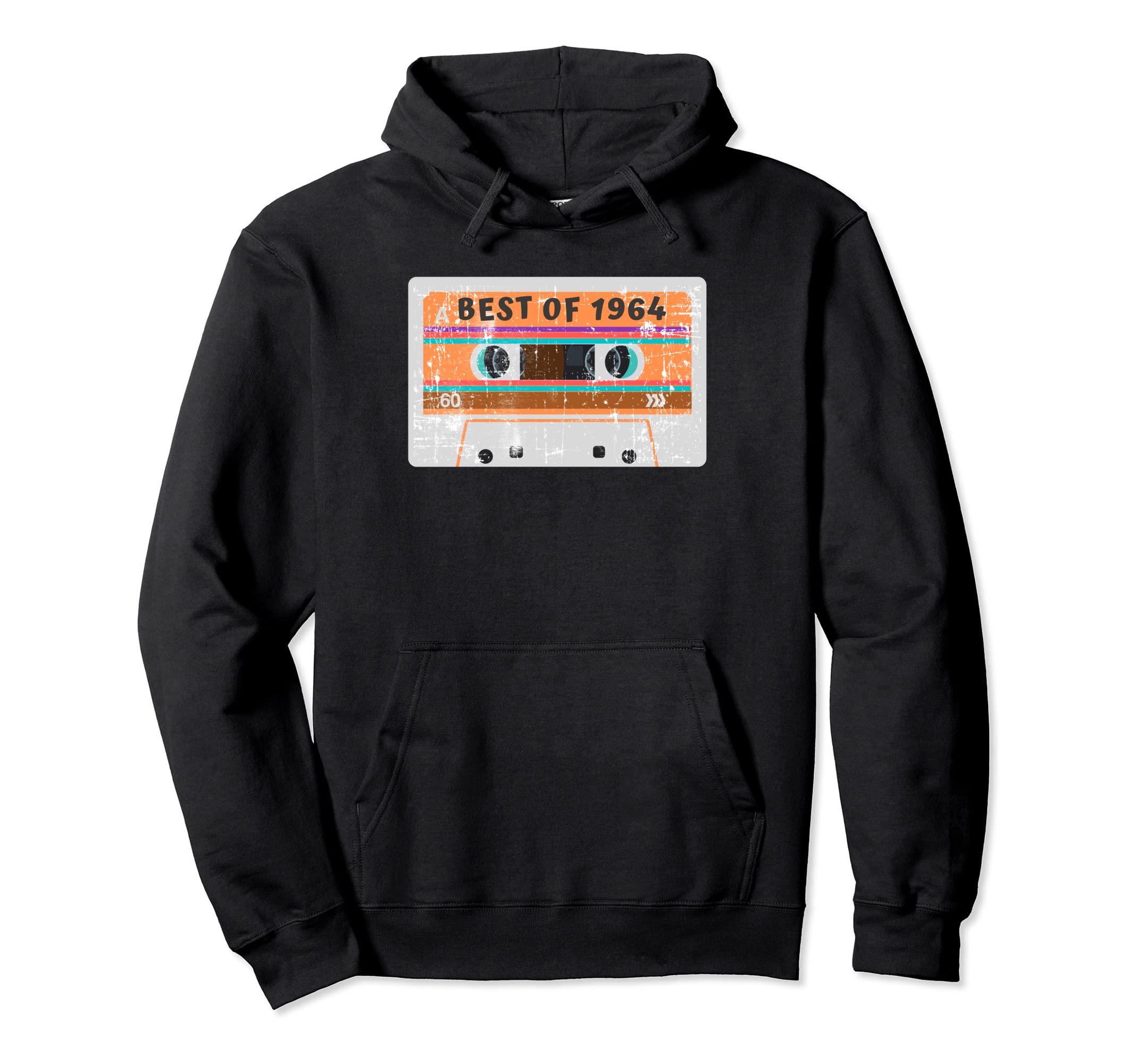 Best 1964 56Th Birthday Gifts Cassette Hoodie - Graphic Print Men Women - T-Shirt, Sweatshirt, Hoodie
