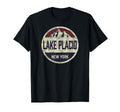 Lake Placid New York Mountain Circle Ski T-Shirt - Trendy Graphic Men Women - T-Shirt, Sweatshirt, Hoodie