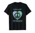 Peace Love Tap Dancing Peace Sign T-Shirt - Minimalist Print for Adults - T-Shirt, Sweatshirt, Hoodie
