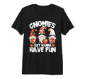 Funny Basketball Gnomies Have Fun T-Shirt - Minimalist Print Unisex - T-Shirt, Sweatshirt, Hoodie