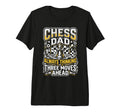 Chess Dad Board Game Daddy Checkmate Papa T-Shirt - Unique Graphic Unisex - T-Shirt, Sweatshirt, Hoodie