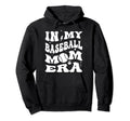 My Baseball Mom Era Groovy Hoodie - Aesthetic Graphic Men Women - T-Shirt, Sweatshirt, Hoodie