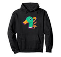 Duck Funny Japanese Vaporwave Aesthetic Hoodie - Novelty Apparel Unisex - T-Shirt, Sweatshirt, Hoodie