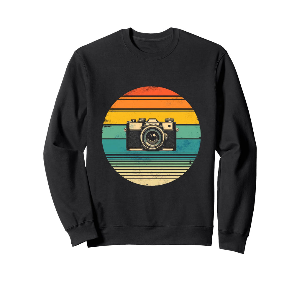 Inspired Camera Sweatshirt - Trendy Graphic Unisex - T-Shirt, Sweatshirt, Hoodie