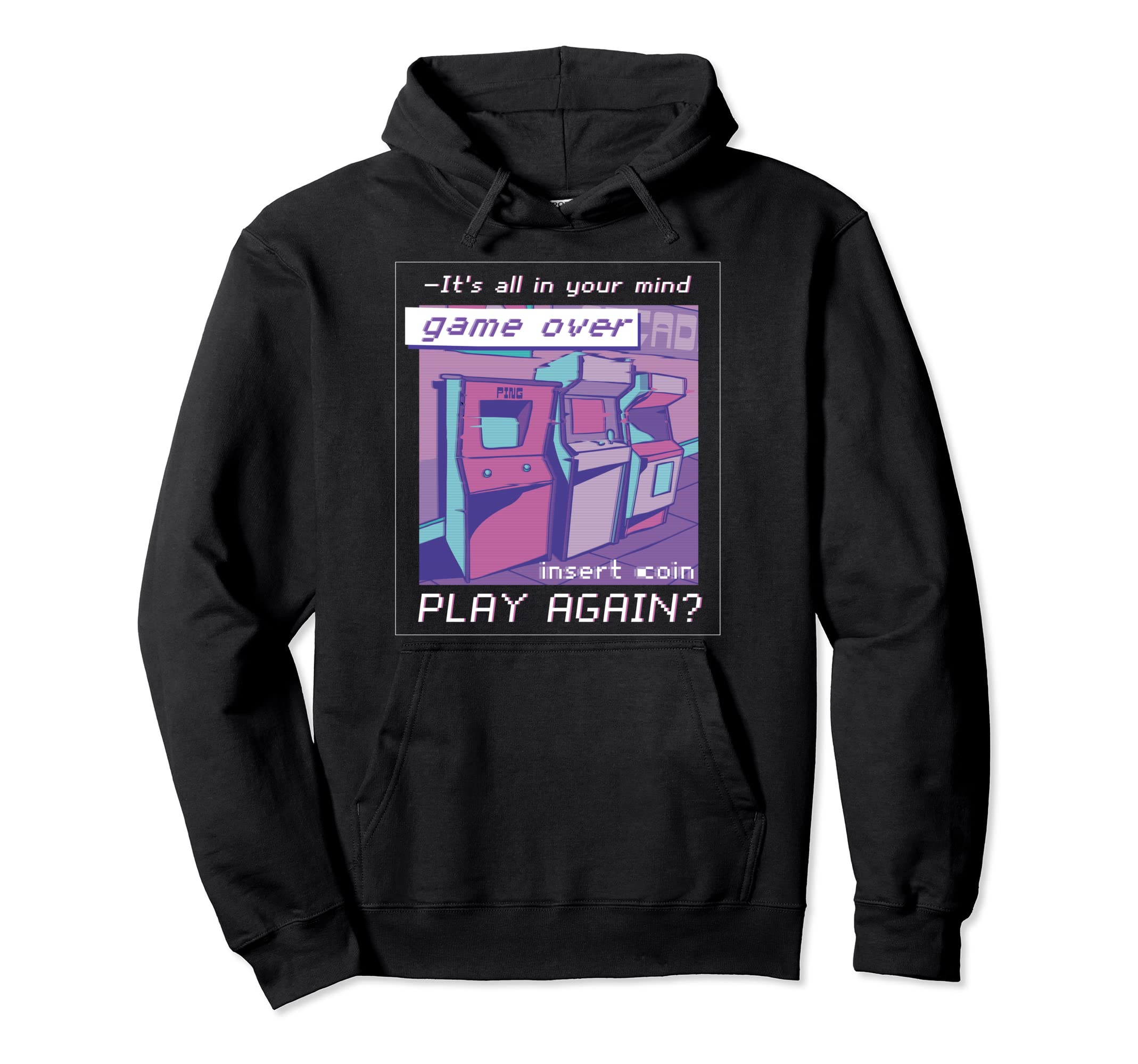 Aesthetic Vaporwave Emo Egirl Glitch Art Hoodie - Trendy Graphic Unisex - T-Shirt, Sweatshirt, Hoodie