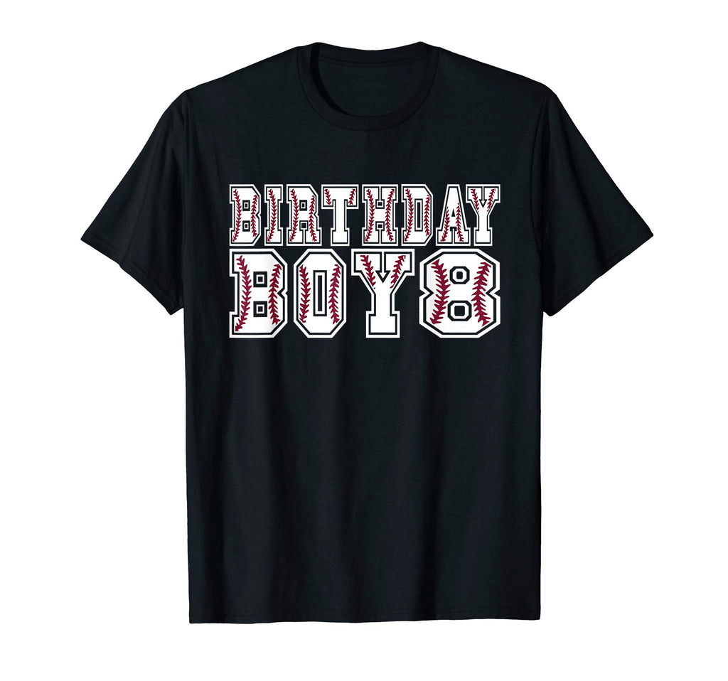 8Th Birthday 8 Years Old Baseball T-Shirt - Trendy Graphic for Adults - T-Shirt, Sweatshirt, Hoodie