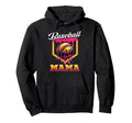 Baseball Mama Ice Cream Drip Home Hoodie - Fun Novelty Design Men Women - T-Shirt, Sweatshirt, Hoodie