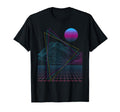 Vaporwave Aesthetic Sunset Retrowave T-Shirt - Custom Art Print Unisex - T-Shirt, Sweatshirt, Hoodie