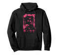 Goth Grunge Demon Anime Waifu Horror Hoodie - Aesthetic Graphic for Adults - T-Shirt, Sweatshirt, Hoodie