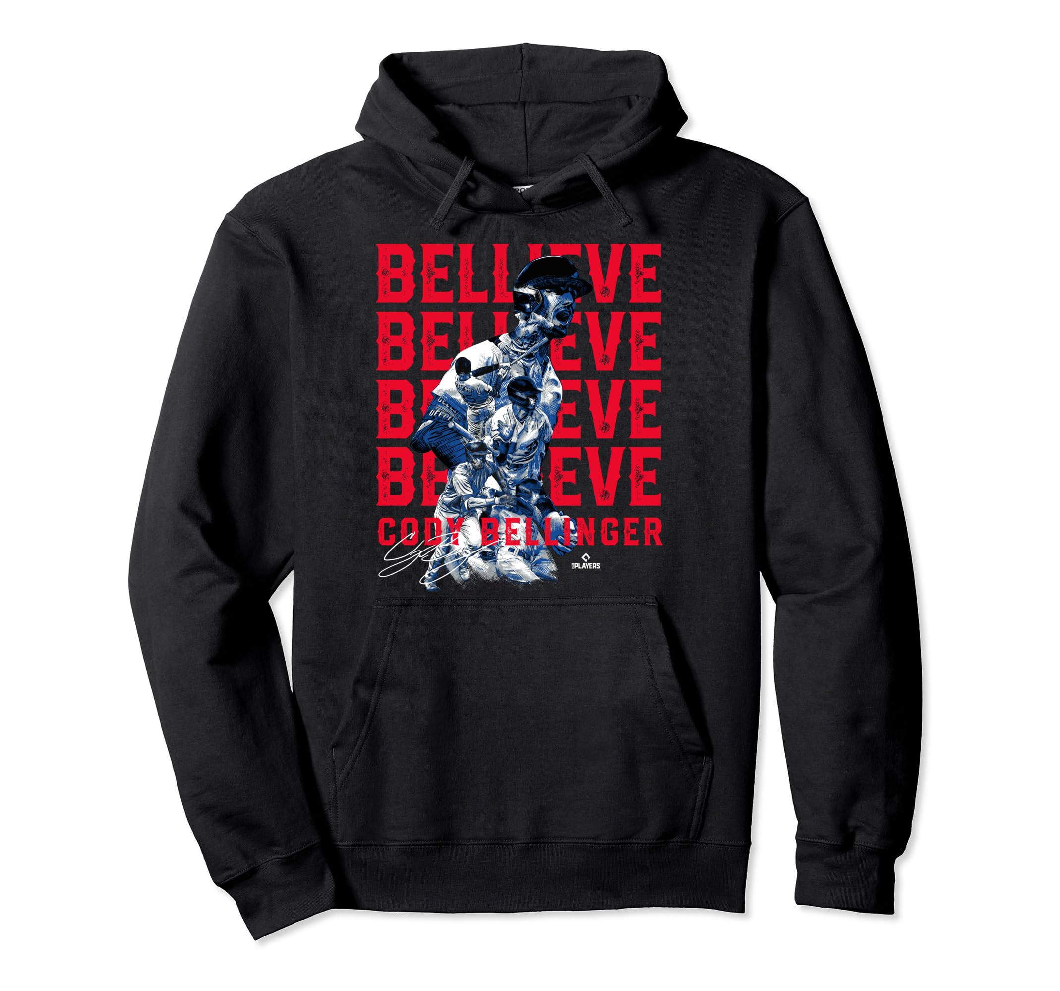 Bellieve Cody Bellinger Sayings Mlbpa Hoodie - Unique Graphic Unisex - T-Shirt, Sweatshirt, Hoodie