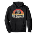 Funny Photographer Camera I Shoot People Hoodie - Trendy Graphic Men Women - T-Shirt, Sweatshirt, Hoodie