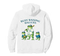 Busy Raising Baller Baseball Softball Mom Hoodie - Unique Graphic Unisex - T-Shirt, Sweatshirt, Hoodie