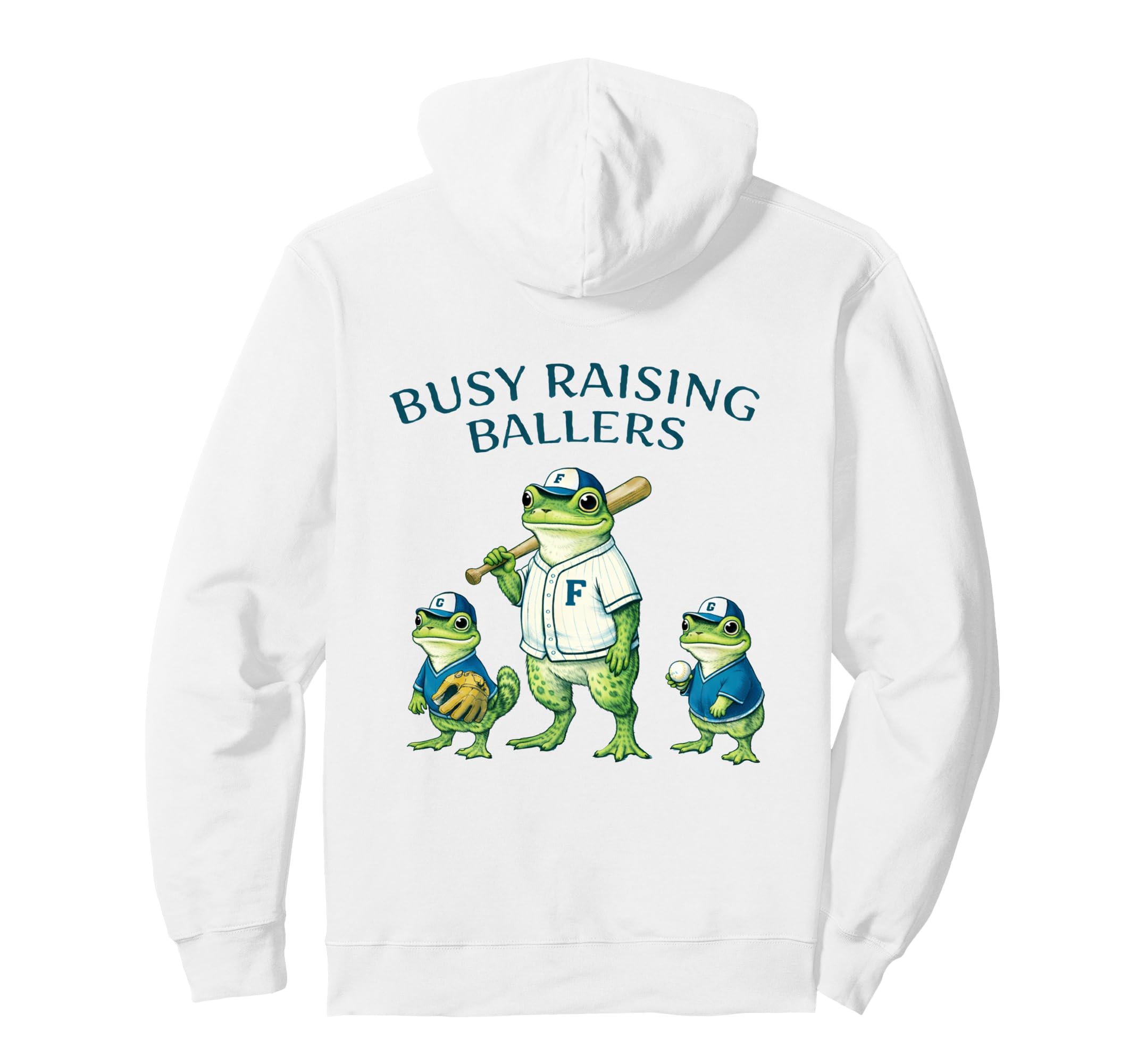 Busy Raising Baller Baseball Softball Mom Hoodie - Unique Graphic Unisex - T-Shirt, Sweatshirt, Hoodie