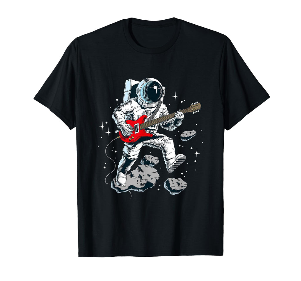 Wear Space Astronaut Rock Roll Music T-Shirt - Novelty Apparel for Adults - T-Shirt, Sweatshirt, Hoodie