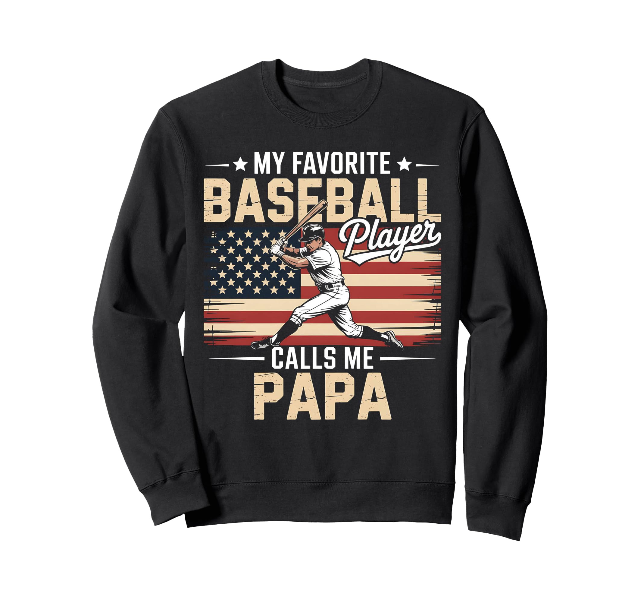 My Favorite Baseball Player Calls Sweatshirt - Trendy Graphic for Adults - T-Shirt, Sweatshirt, Hoodie