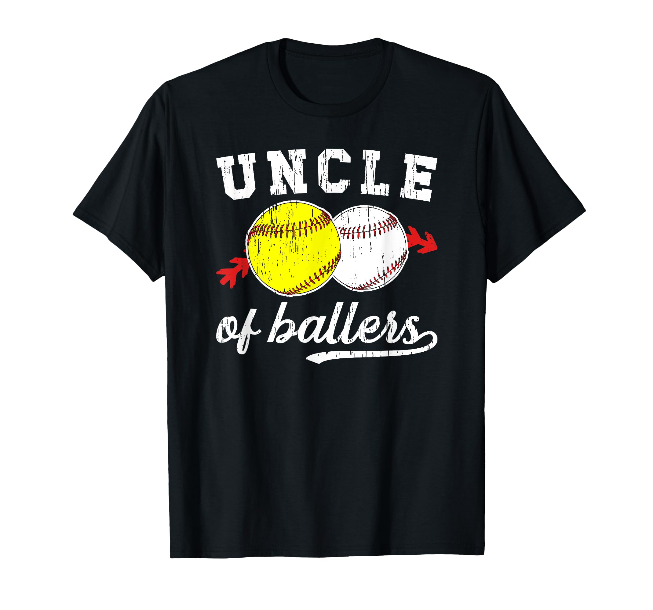 Uncle Ballers Baseball Softball Uncle T-Shirt - Streetwear Style Men Women - T-Shirt, Sweatshirt, Hoodie