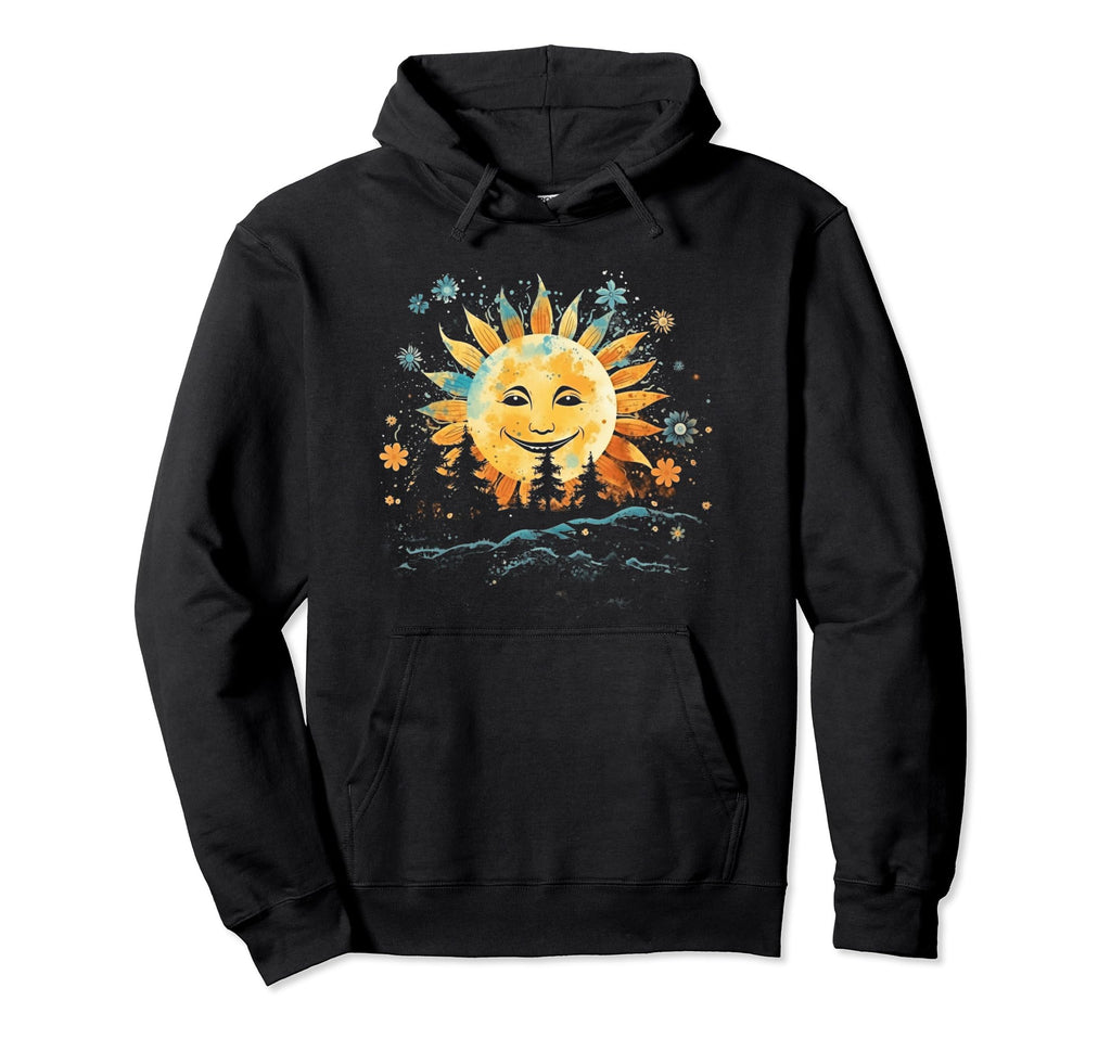 Sun Boho Groovy Sunshine Grunge 33 Hoodie - Streetwear Style Unisex - T-Shirt, Sweatshirt, Hoodie