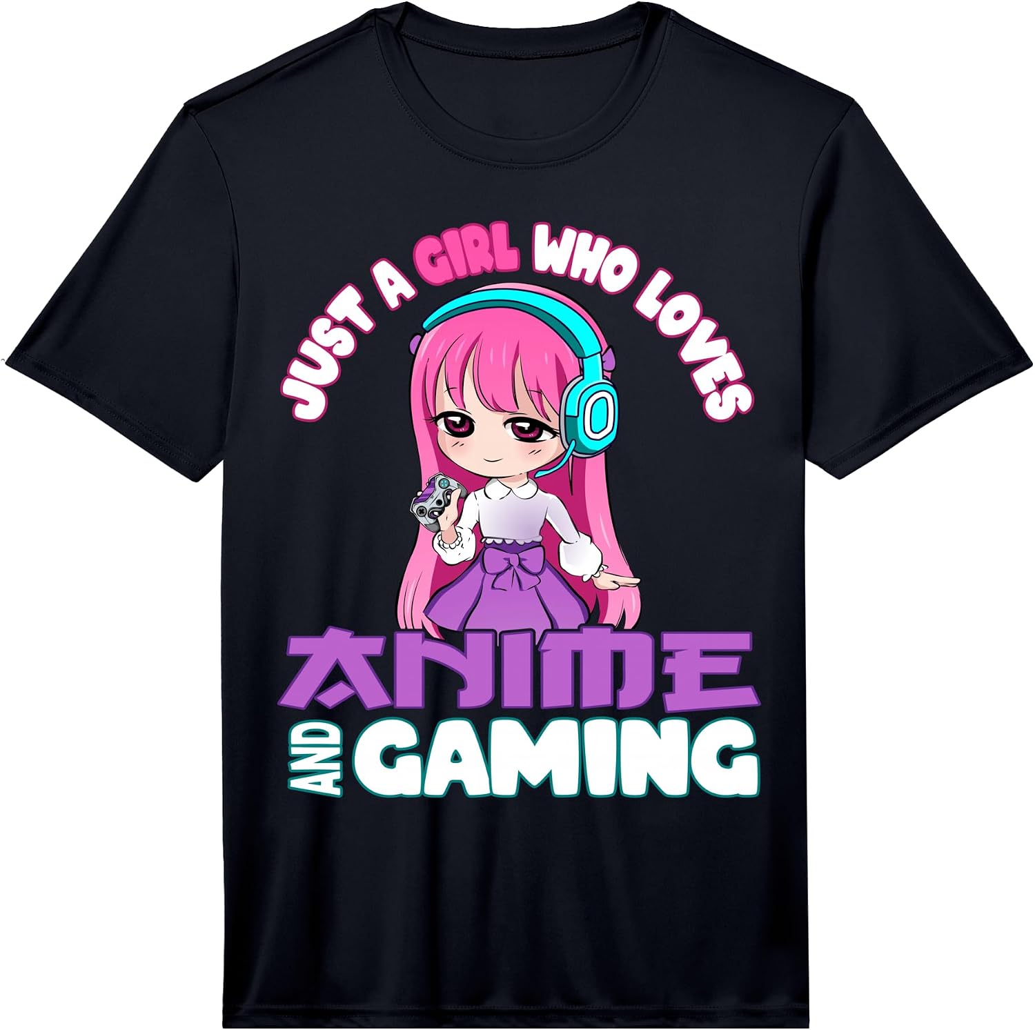 Gaming and Anime Merch Kawaii Otaku Chibi - Adult & Kids T-Shirts, Sweatshirts & Hoodies apparel design preview 1