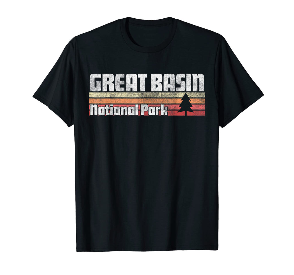 Great Basin National Park 70S 80S 90S T-Shirt - Trendy Graphic for Adults - T-Shirt, Sweatshirt, Hoodie