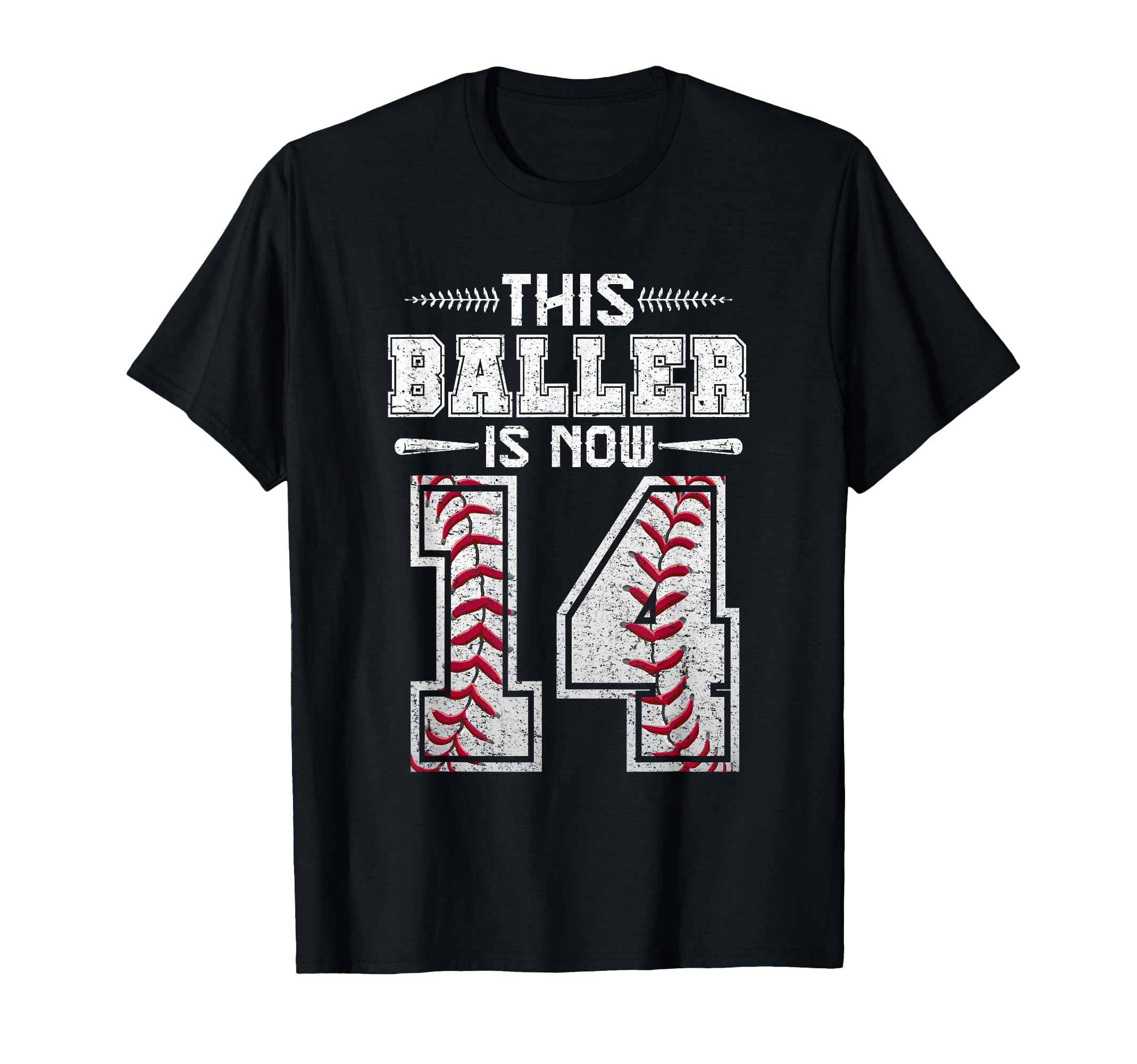This Baller Is Now 14 Birthday T-Shirt - Fun Novelty Design Unisex - T-Shirt, Sweatshirt, Hoodie