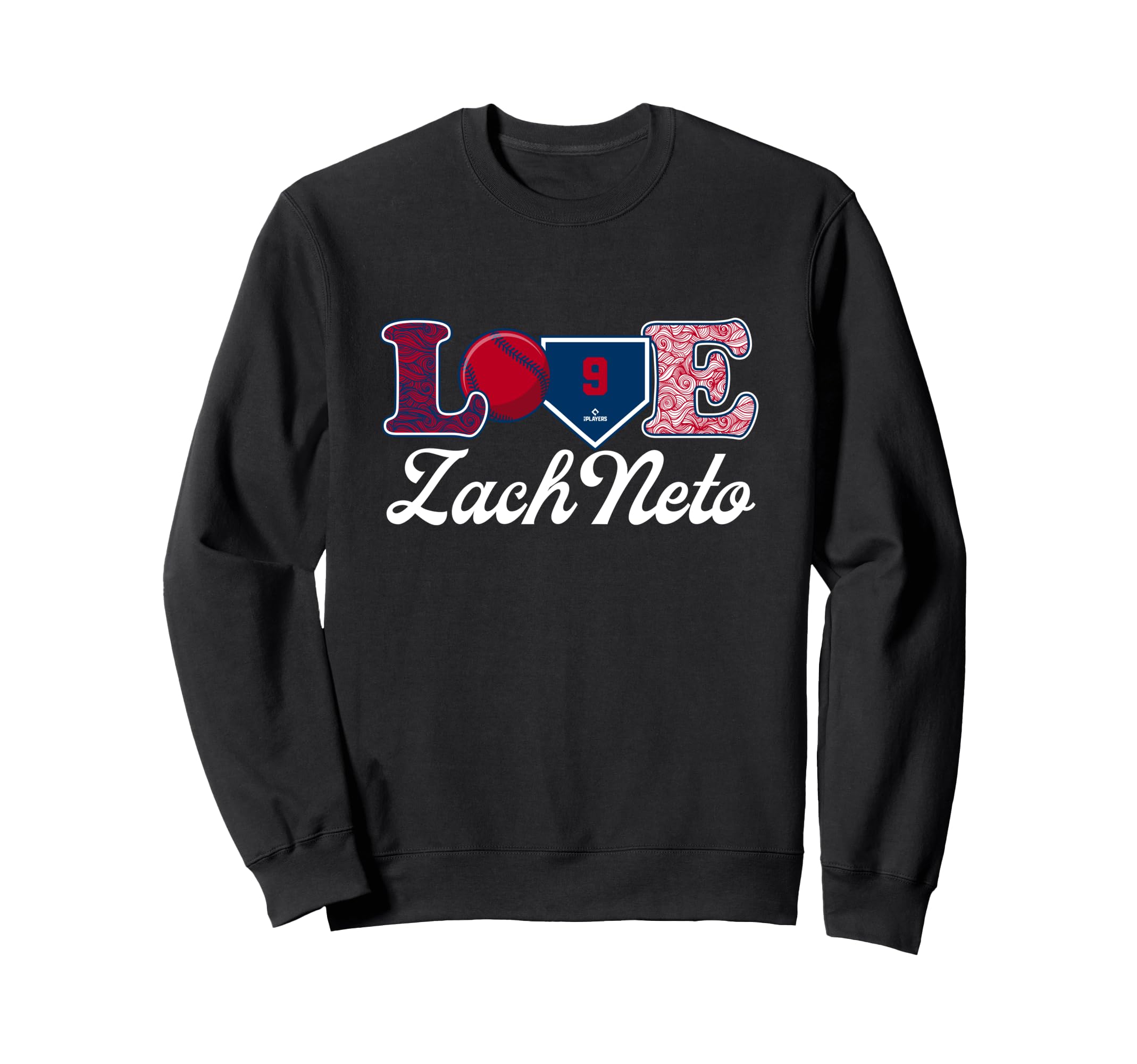 Love Zach Neto Los Angeles Sweatshirt - Fun Novelty Design for Adults - T-Shirt, Sweatshirt, Hoodie