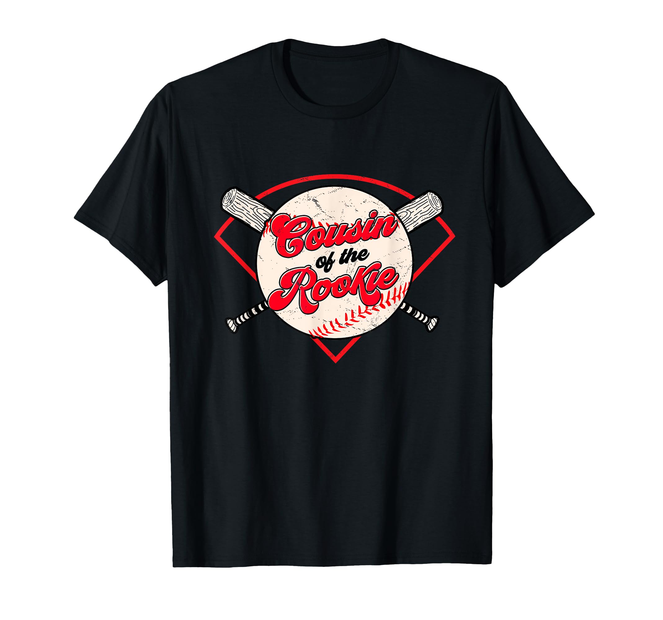 Baseball Cousin Rookie Theme Matching T-Shirt - Novelty Apparel Unisex - T-Shirt, Sweatshirt, Hoodie
