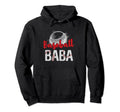 Baseball Baba Fathers Day Dad Grandpa Hoodie - Aesthetic Graphic Men Women - T-Shirt, Sweatshirt, Hoodie