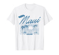 Maui Hawaii Distressed Beach T-Shirt - Graphic Print Men Women - T-Shirt, Sweatshirt, Hoodie
