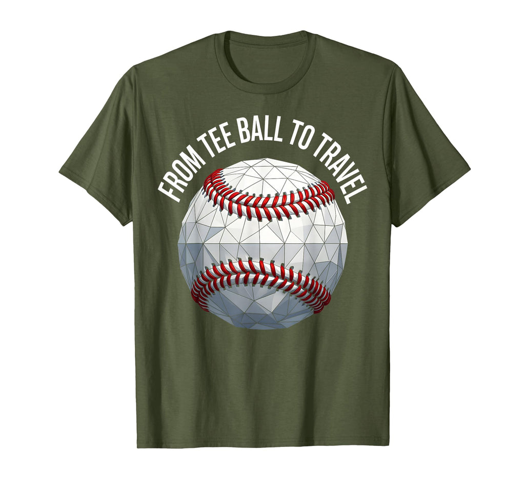 Baseball Mom From Ball To Travel T-Shirt - Novelty Apparel Men Women - T-Shirt, Sweatshirt, Hoodie