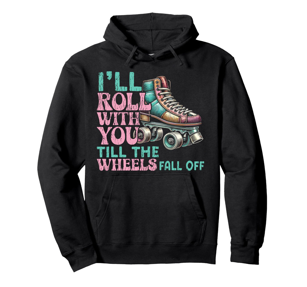 Roller Skating Skate 1970S Ill Roll Hoodie - Custom Art Print for Adults - T-Shirt, Sweatshirt, Hoodie