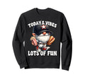 Funny Baseball Gnome Baseball Sweatshirt - Minimalist Print for Adults - T-Shirt, Sweatshirt, Hoodie