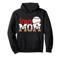 Team Mom Leopard Baseball Team Mom Hoodie - Streetwear Style Men Women - T-Shirt, Sweatshirt, Hoodie