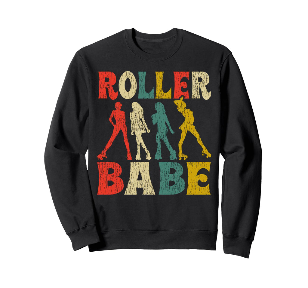 Roller Skating Skate 1970S Roller Sweatshirt - Trendy Graphic for Adults - T-Shirt, Sweatshirt, Hoodie