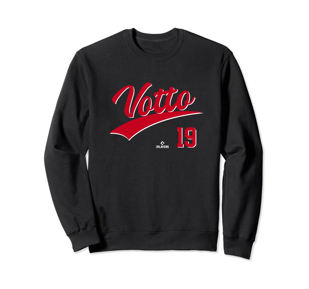Joey Votto 19 Ohio Baseball Sweatshirt - Aesthetic Graphic for Adults - T-Shirt, Sweatshirt, Hoodie