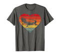 Bearded Dragons Heart Sunset Pet Oath T-Shirt - Minimalist Print for Adults - T-Shirt, Sweatshirt, Hoodie