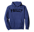 Philadelphia Distressed Font Hoodie - Casual Everyday Wear for Adults - T-Shirt, Sweatshirt, Hoodie