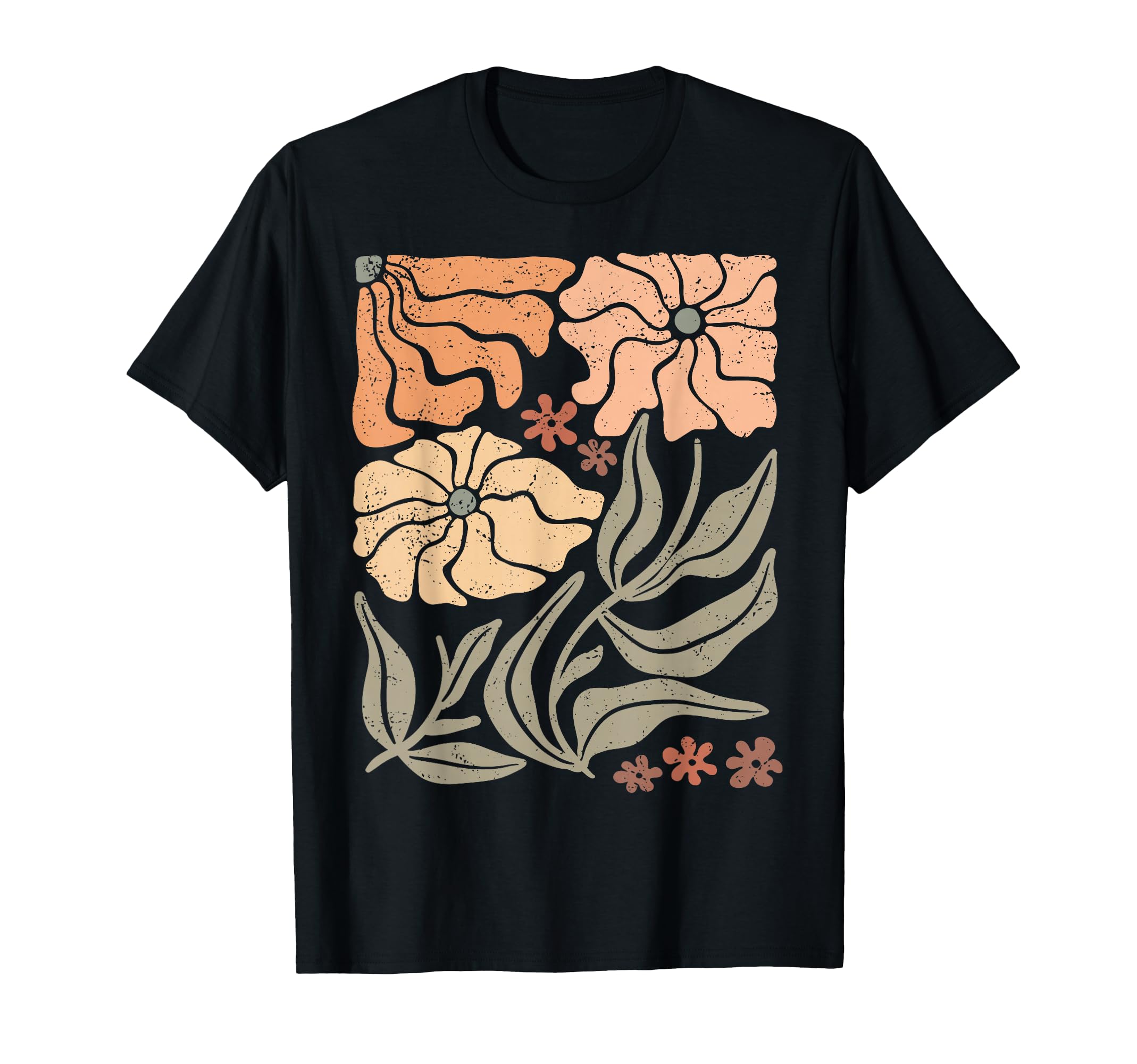 Floral Boho Daisy Matisse Flower T-Shirt - Aesthetic Graphic Unisex - T-Shirt, Sweatshirt, Hoodie