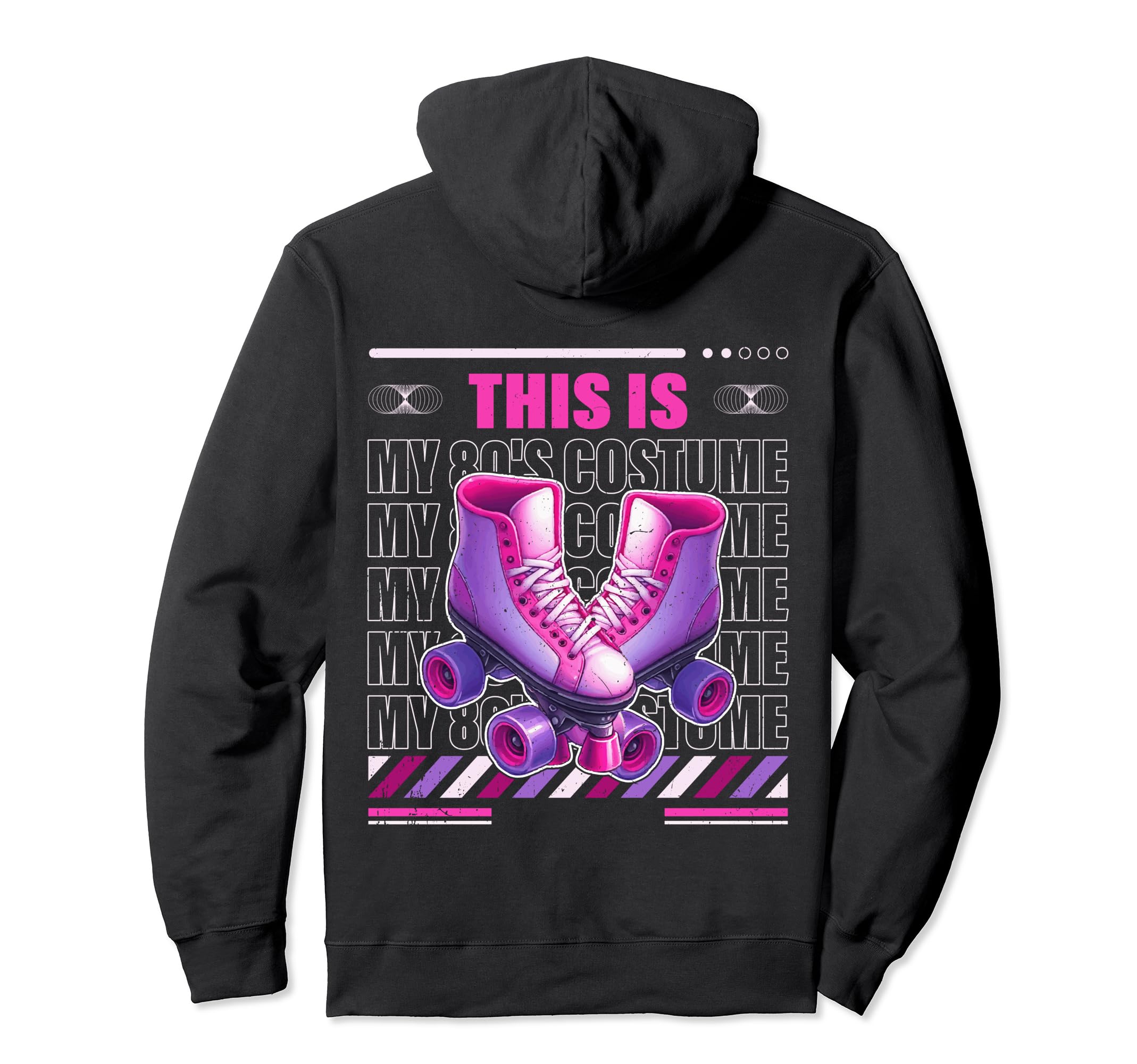 Roller Skates This Is My 80S Hoodie - Casual Everyday Wear for Adults - T-Shirt, Sweatshirt, Hoodie