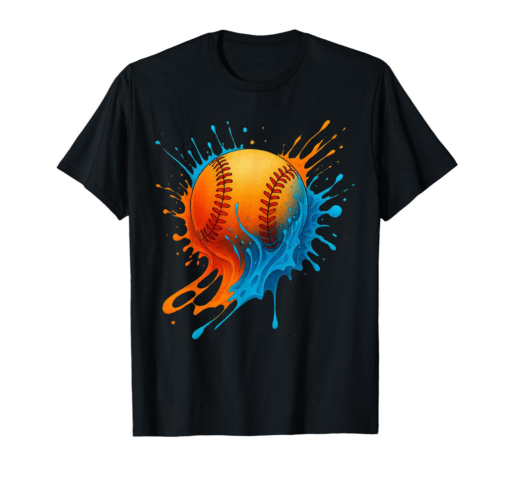 Baseball Drip Team And Ice Cream T-Shirt - Aesthetic Graphic Unisex - T-Shirt, Sweatshirt, Hoodie