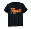 Hawaii Us State Map Stripes 1970S T-Shirt - Novelty Apparel Unisex - T-Shirt, Sweatshirt, Hoodie