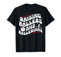 Raising Ballers And Ballerinas Baseball T-Shirt - Trendy Graphic Men Women - T-Shirt, Sweatshirt, Hoodie
